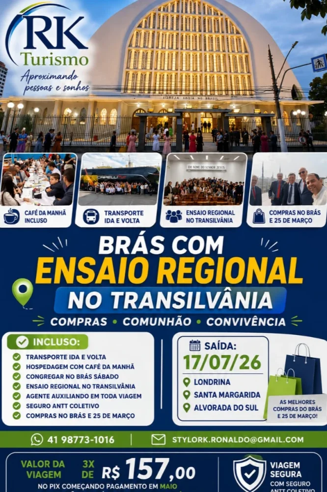 ALVORADA X BRÁS E ENSAIO REGIONAL TRANSILVÂNIA